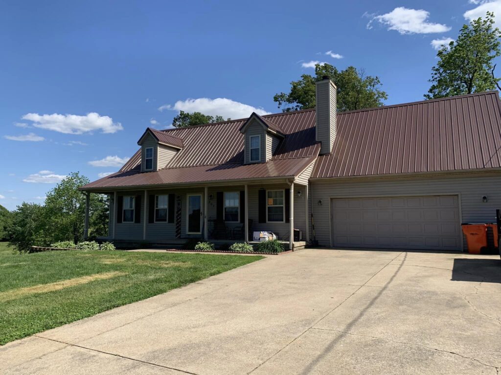 metal roof installation in shady acres of houston, Tx